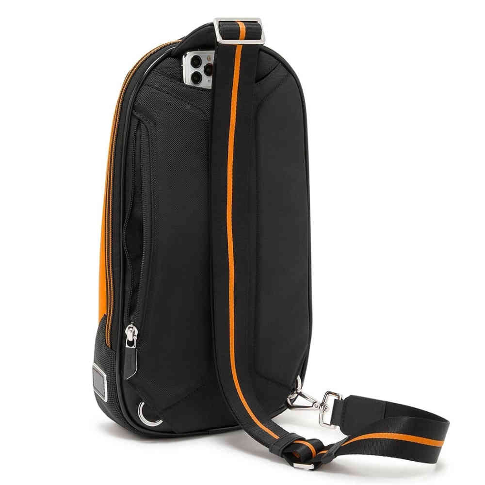 Tumi Chest Pouch Orange Sling Bag-2