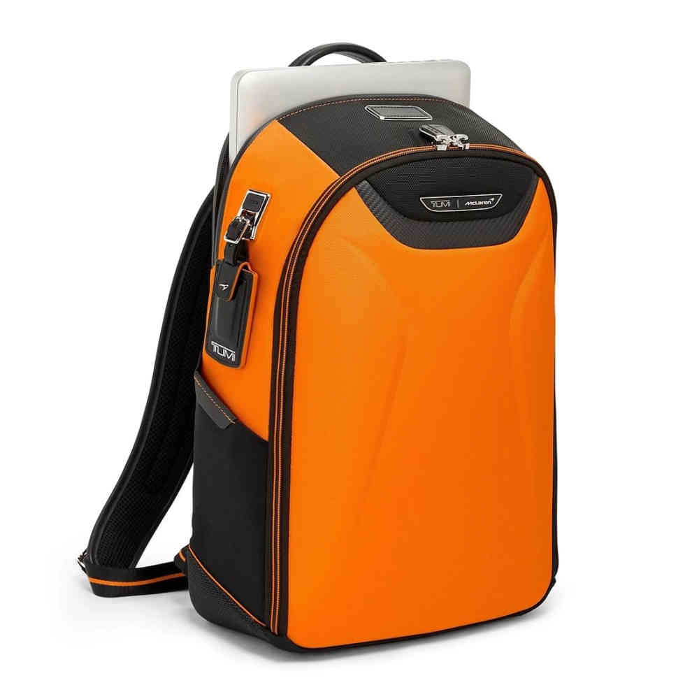 Tumi Mclaren Velocity Orange Backpack-thumb-3