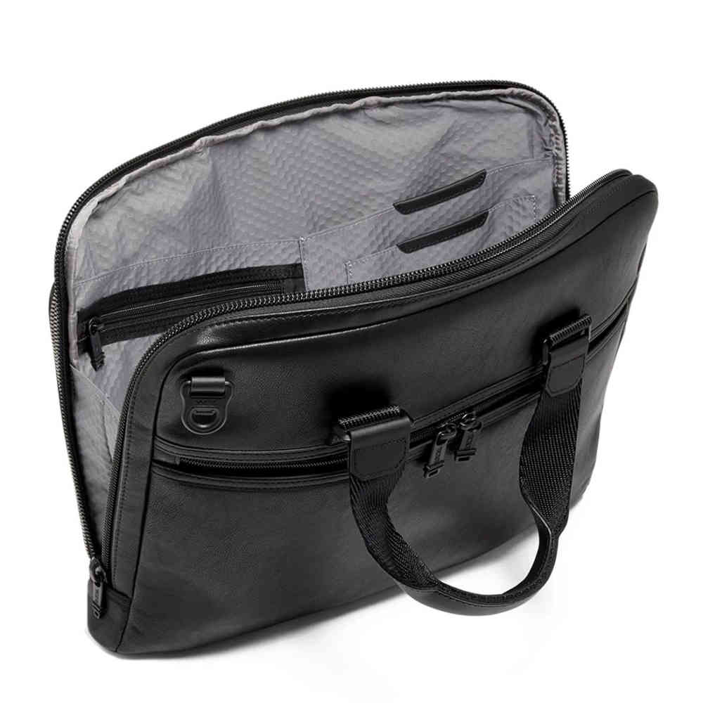 Tumi Aviano Slim Briefcase Black Bag-4