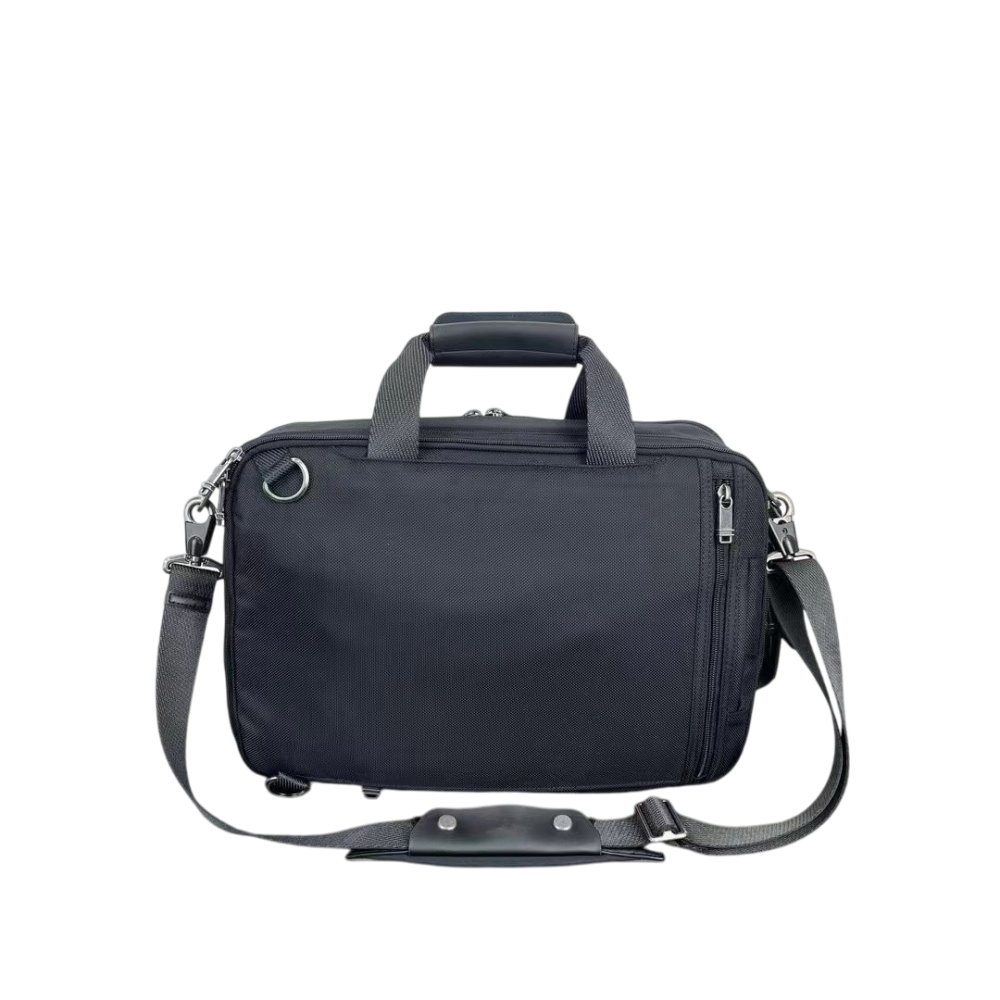 Tumi Alpha Bravo Laptop Briefcase Black Bag-thumb-1