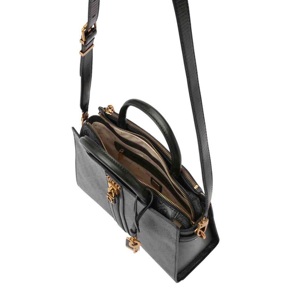Guess Ginevra Premium Dark Grey Handbag-2