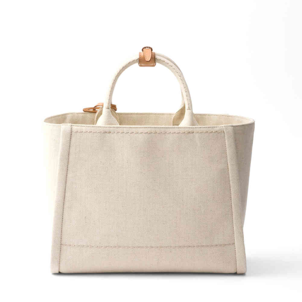 Prada Medium linen blend tote bag-1