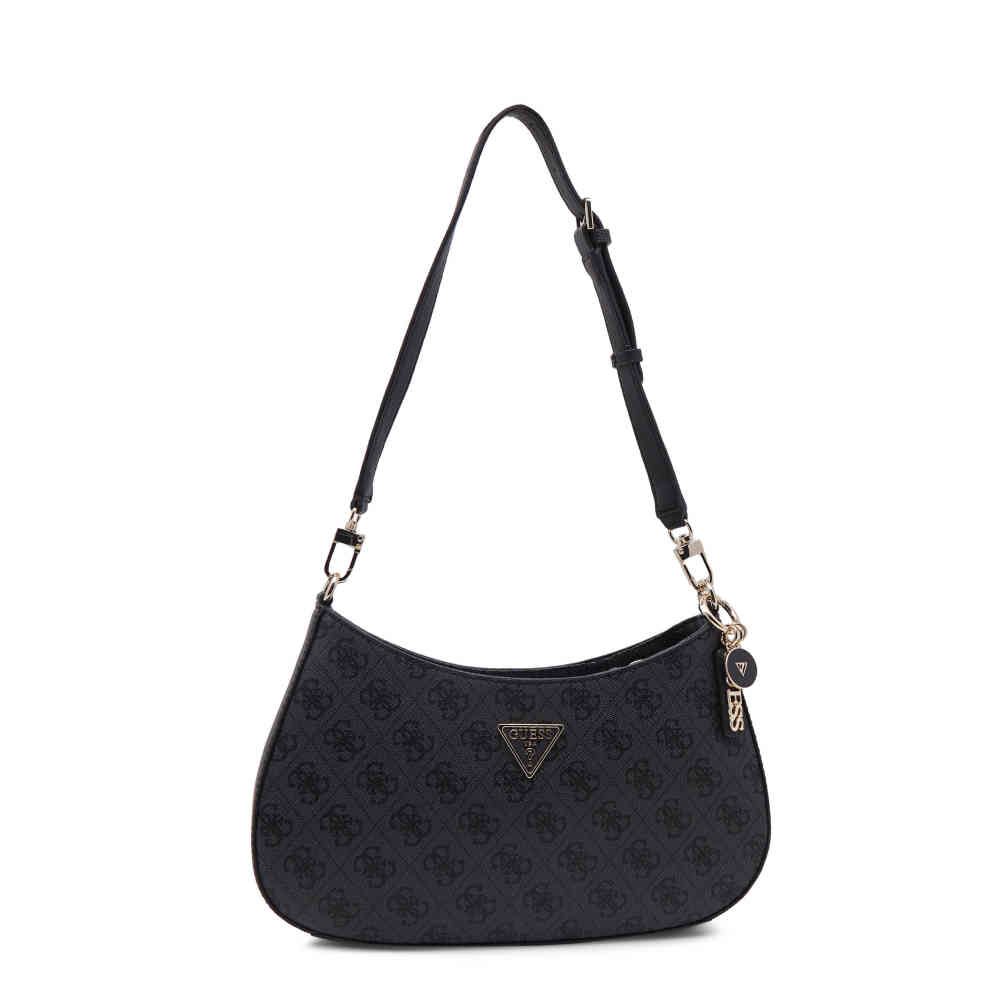 Guess Noelle Black Shoulder Bag-5