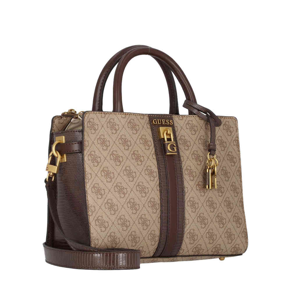 Guess Ginevra Premium Brown Handbag-2