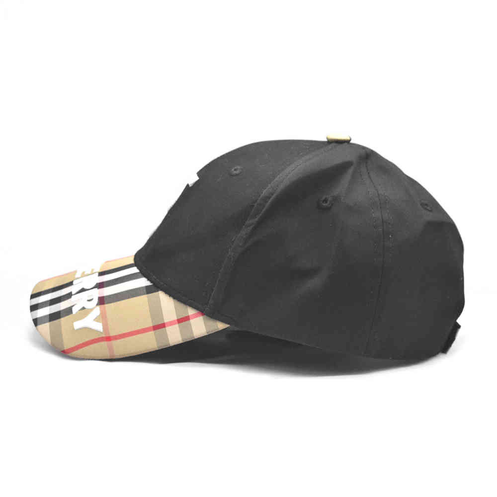 Burberry TB Embroidered Black Premium Cap-2