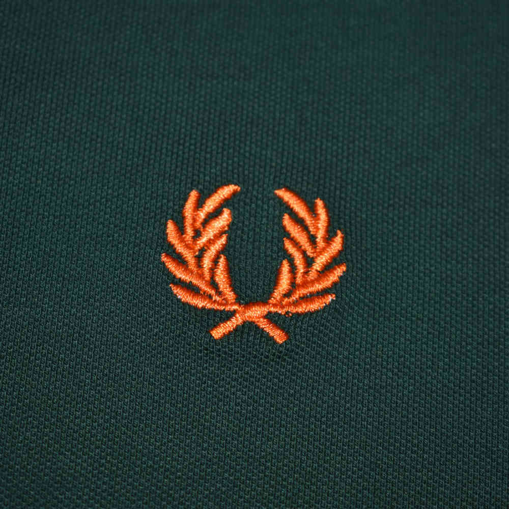 Fred Perry Embroidery Logo Green Premium Dress-3