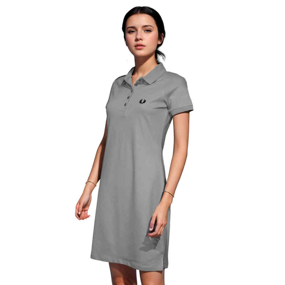 Fred Perry Embroidery Logo Grey Premium Dress-thumb-0