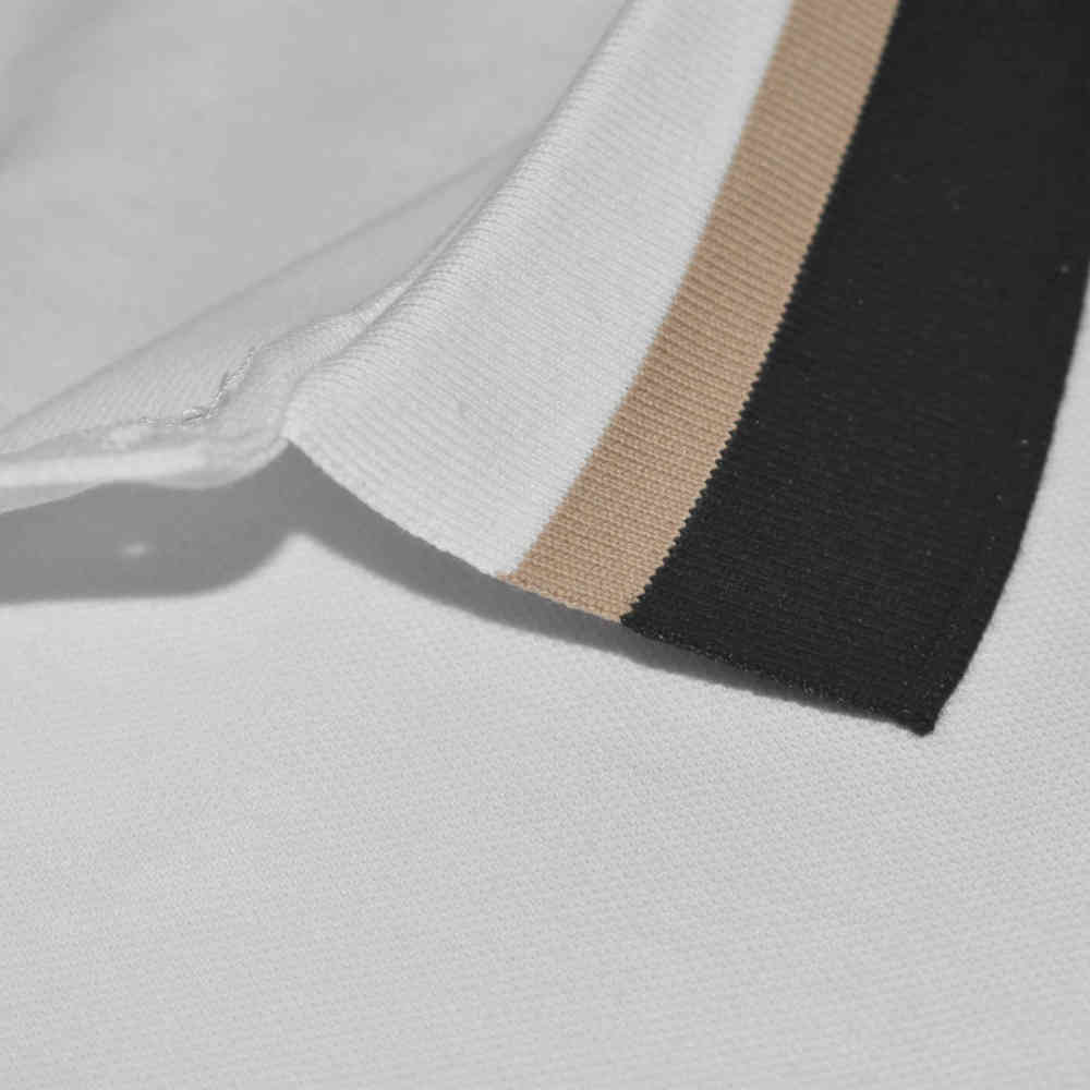 Burberry White Premium Quality Cotton T-shirt-4