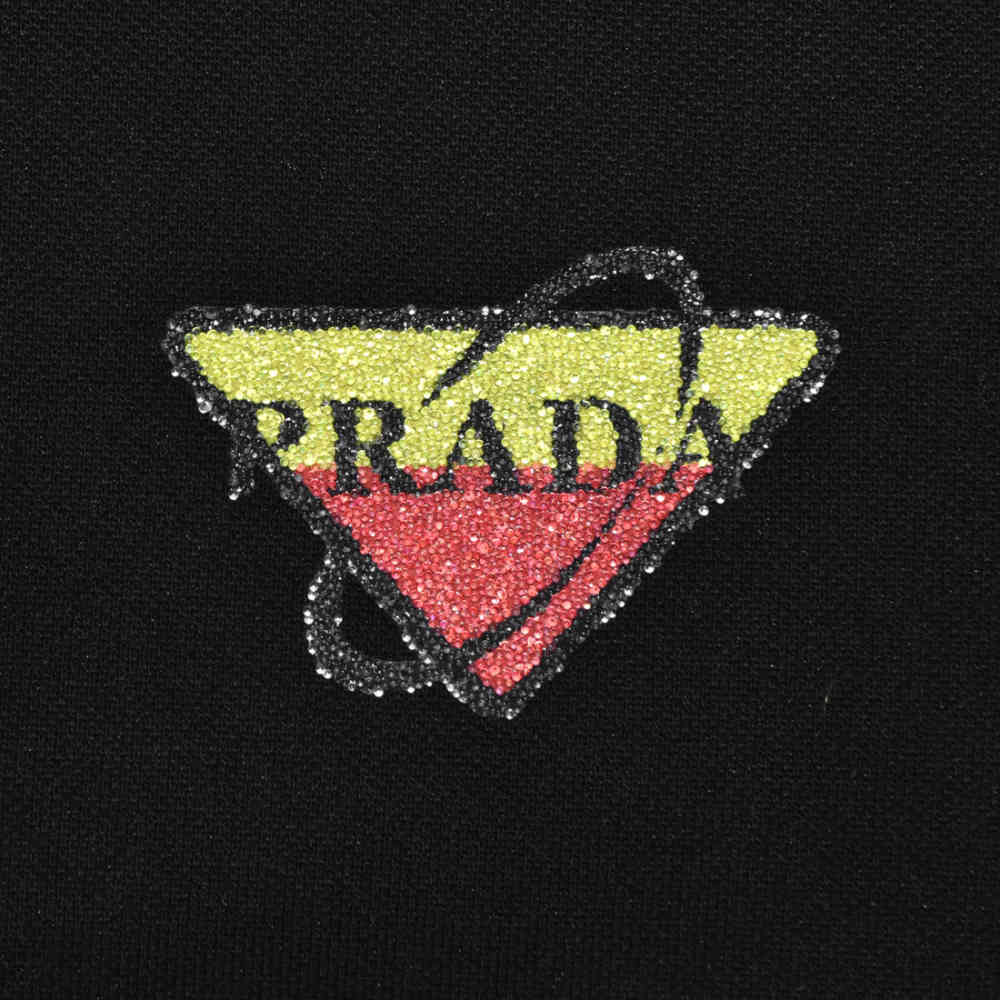 Prada Black Premium Quality Polo Tees-3
