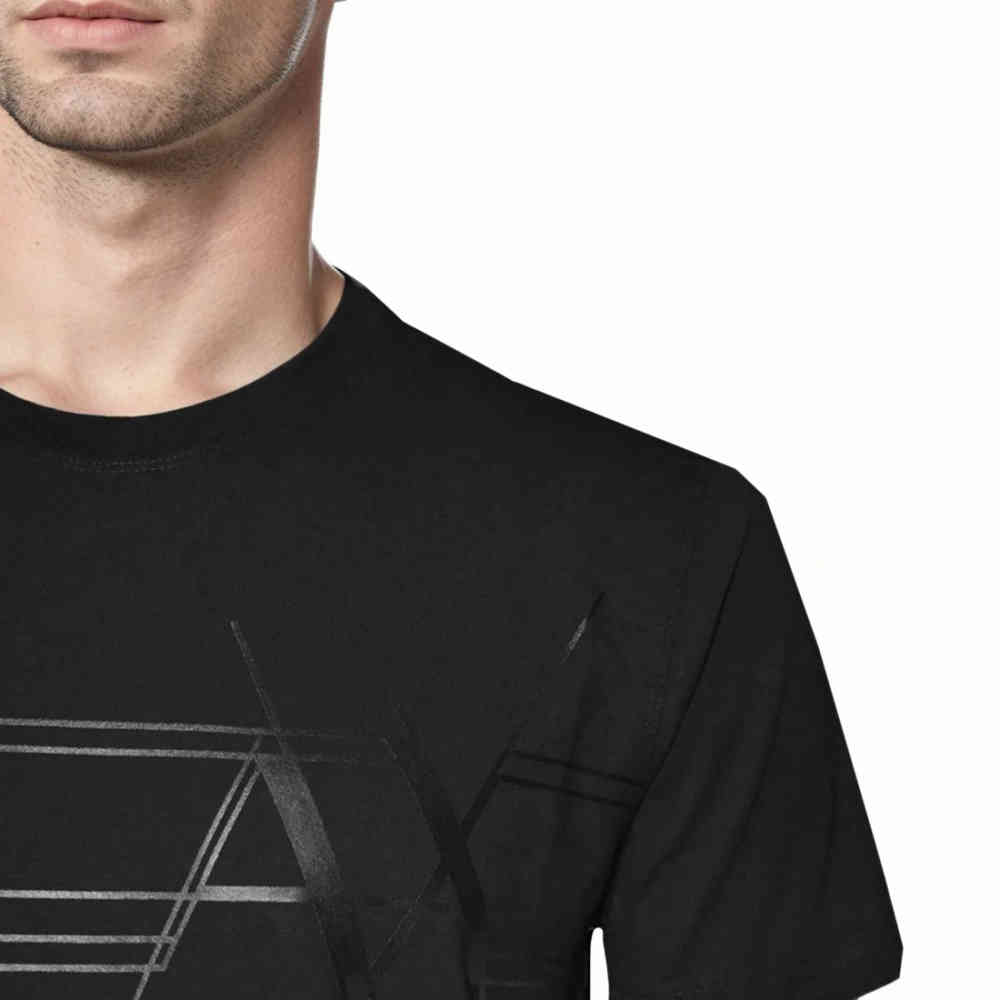 Armani Exchange Black Regular Fit T-shirt-4