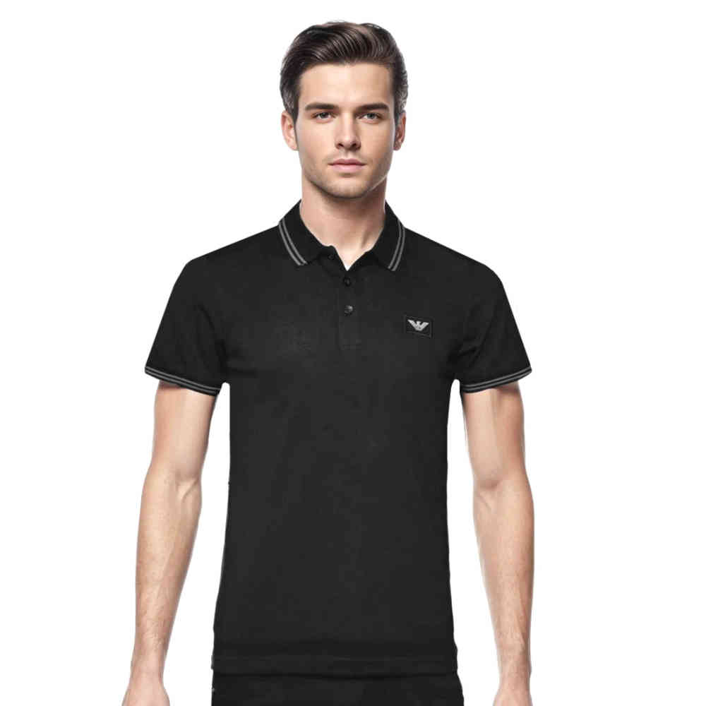Black Emporio Armani Grey Premium Quality T-shirt