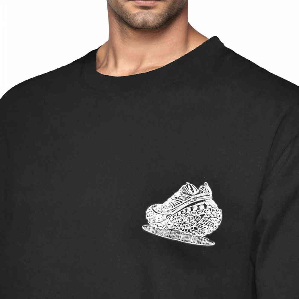 Balenciaga Black Premium Quality T-shirt-thumb-2