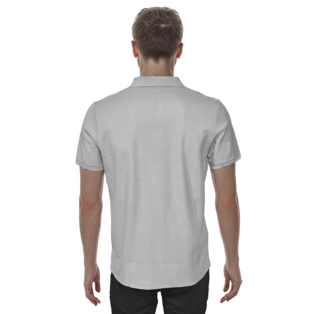 Burberry Grey Premium Quality Polo Luxury T-shirt-1