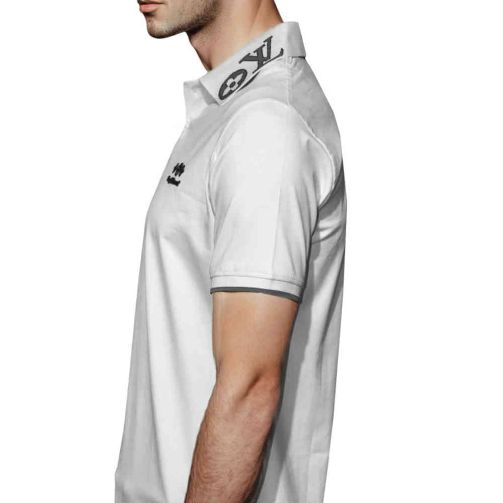 Louis Vuitton White Premium Quality T-shirt-2