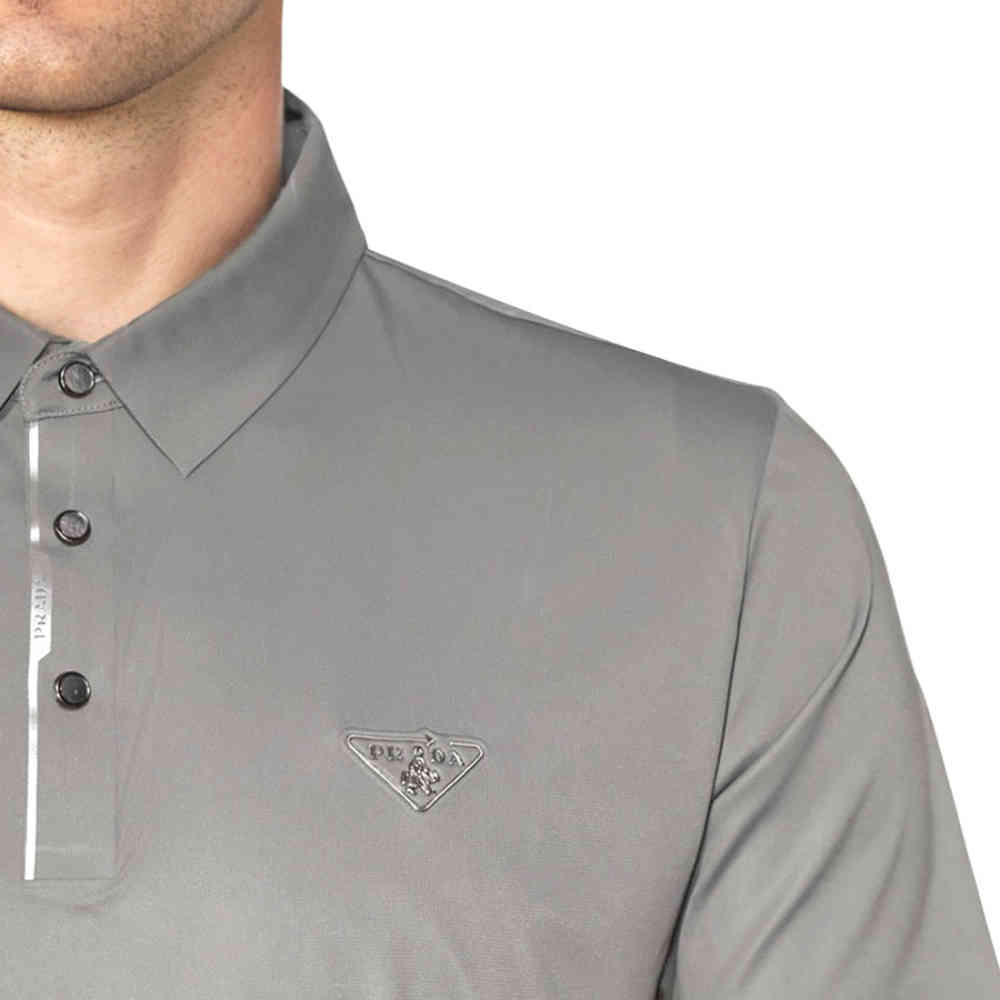 Prada Grey Premium Quality T-shirt-4
