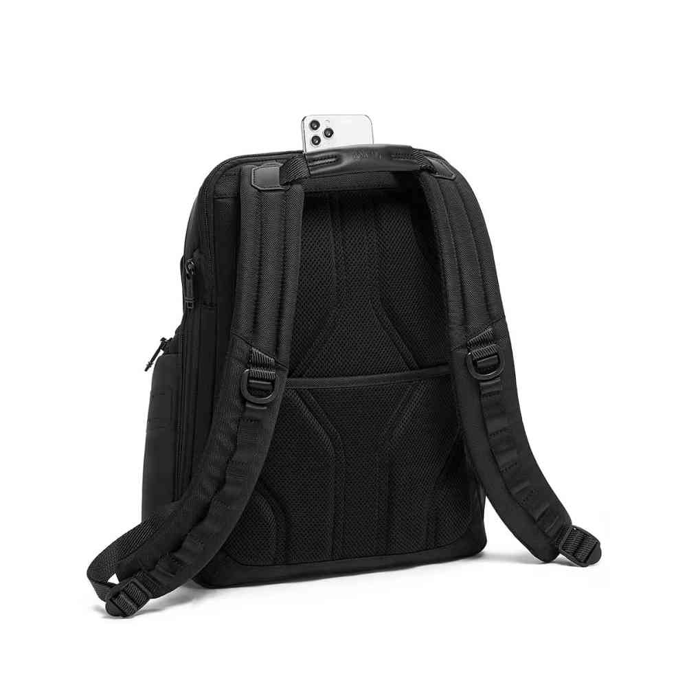 Tumi Alpha Bravo Navigation Black Backpack-thumb-1