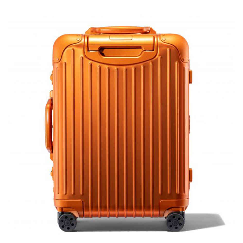 Rimowa Orange Premium Cabin Trolley Bag-thumb-1