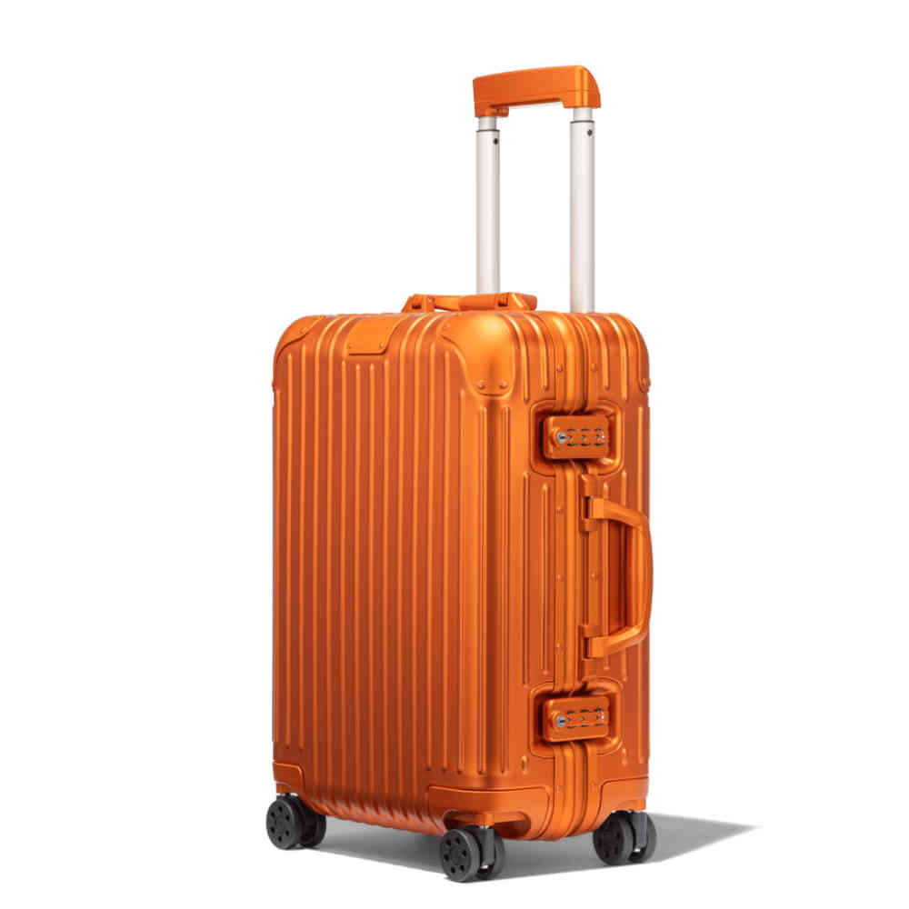 Rimowa Orange Premium Cabin Trolley Bag-thumb-2