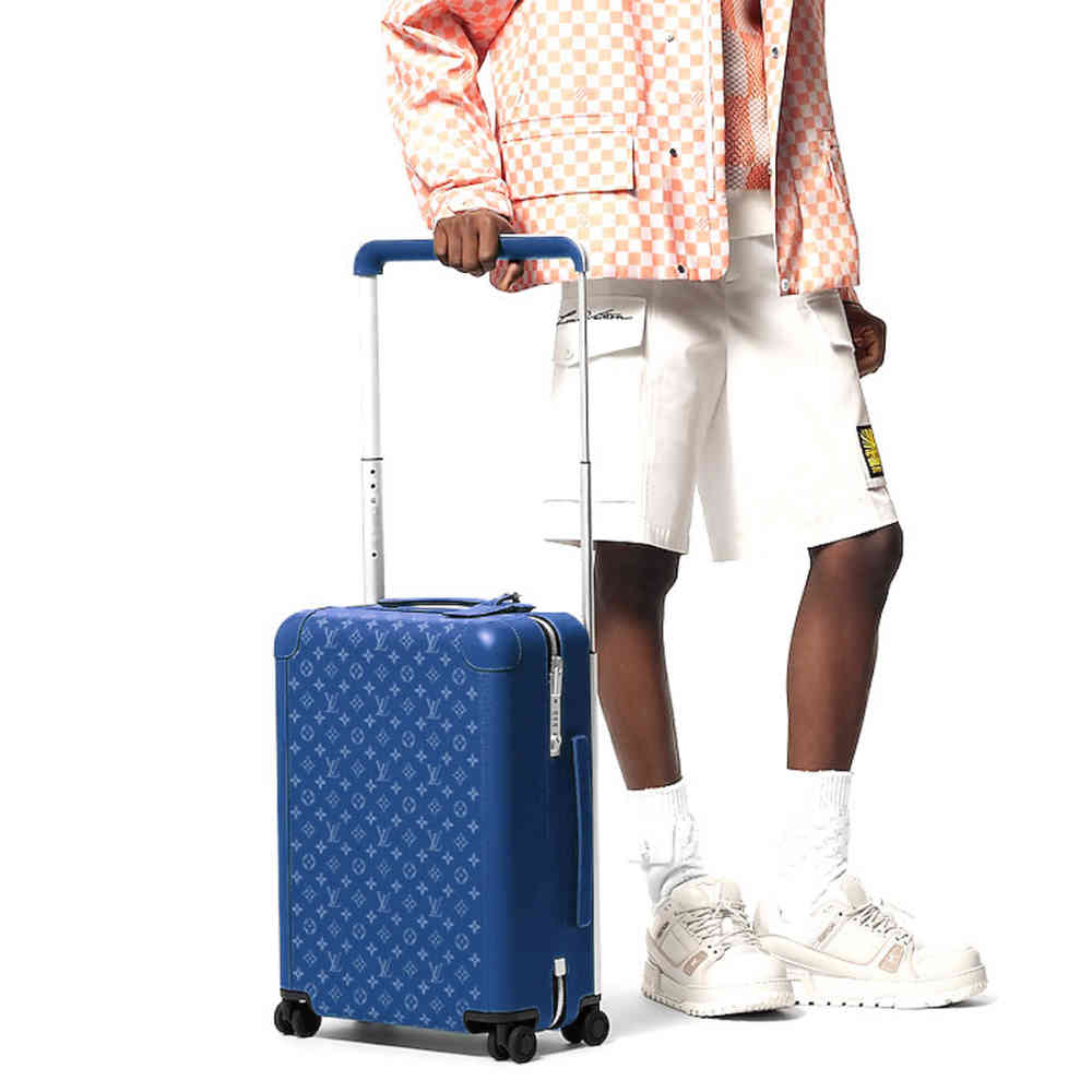 Louis Vuitton Blue Premium Cabin Trolley Bag-thumb-7