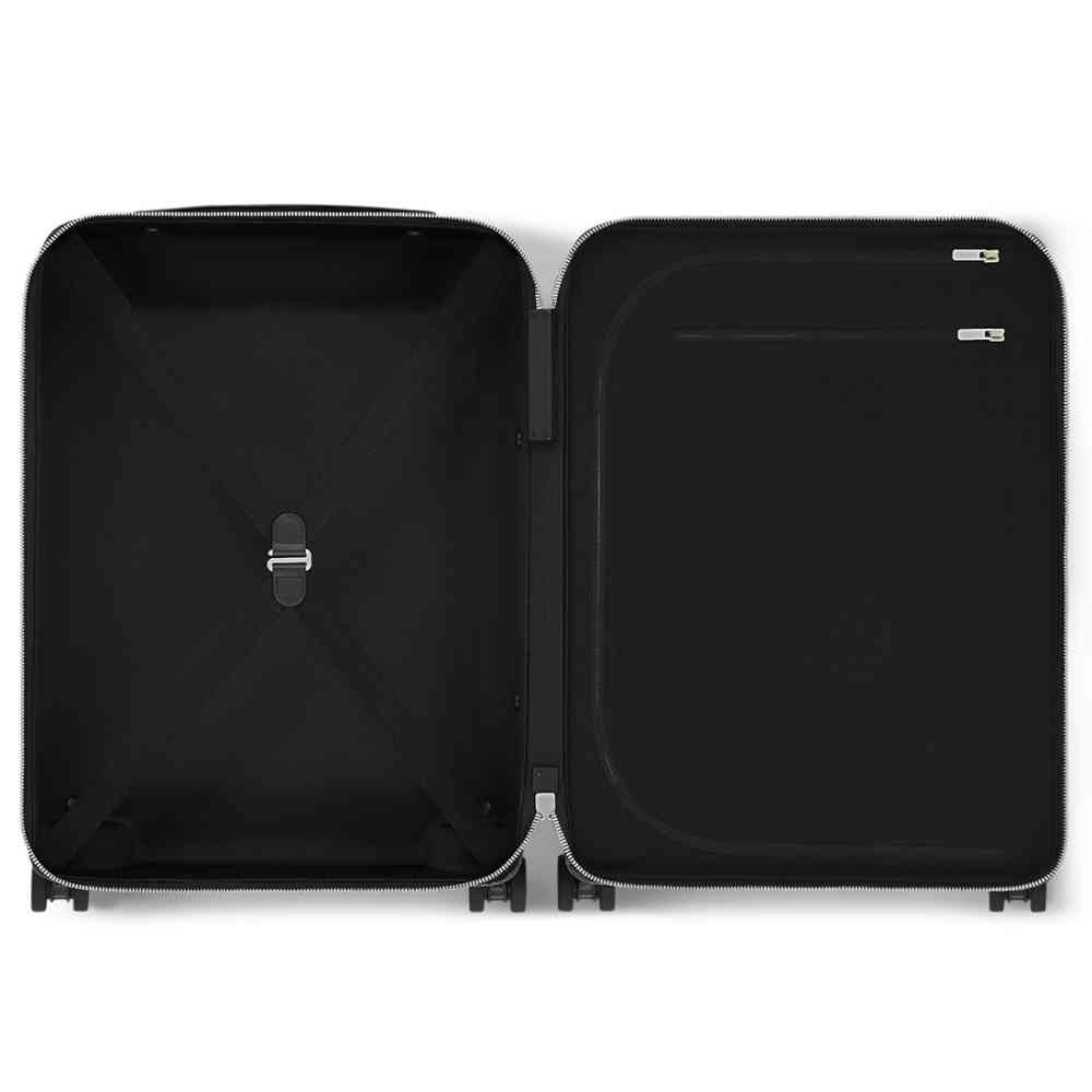 Louis Vuitton Black Premium Cabin Trolley Bag with Front zipped compartment-thumb-2