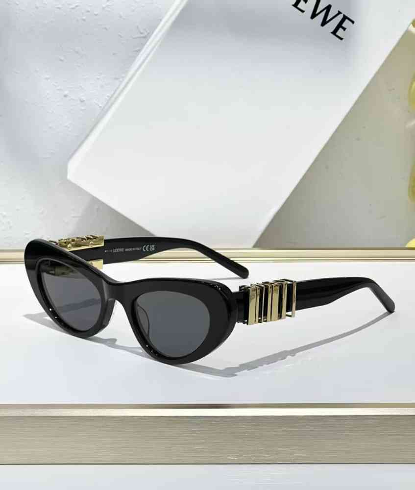 Black Loewe Brown Luxury Sunglasses