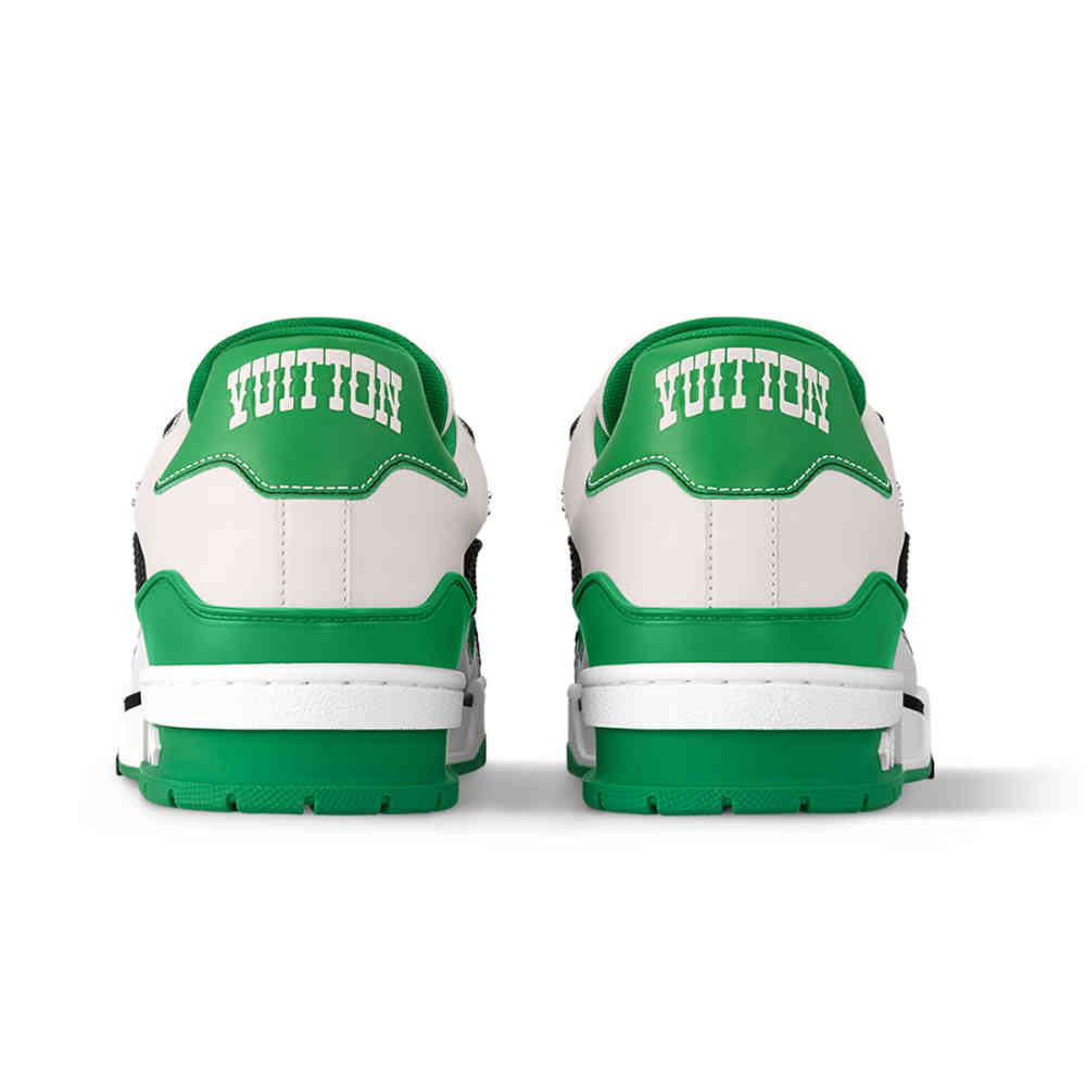 Louis Vuitton Green Premium Quality Sneakers-thumb-3