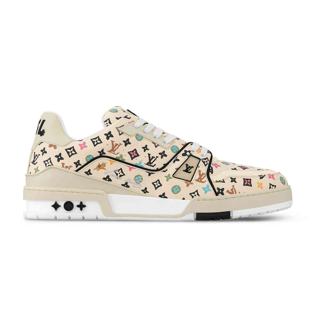 Louis Vuitton White Premium Quality Sneakers-1