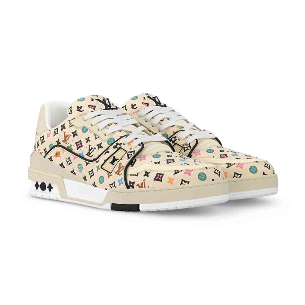Louis Vuitton White Premium Quality Sneakers-2