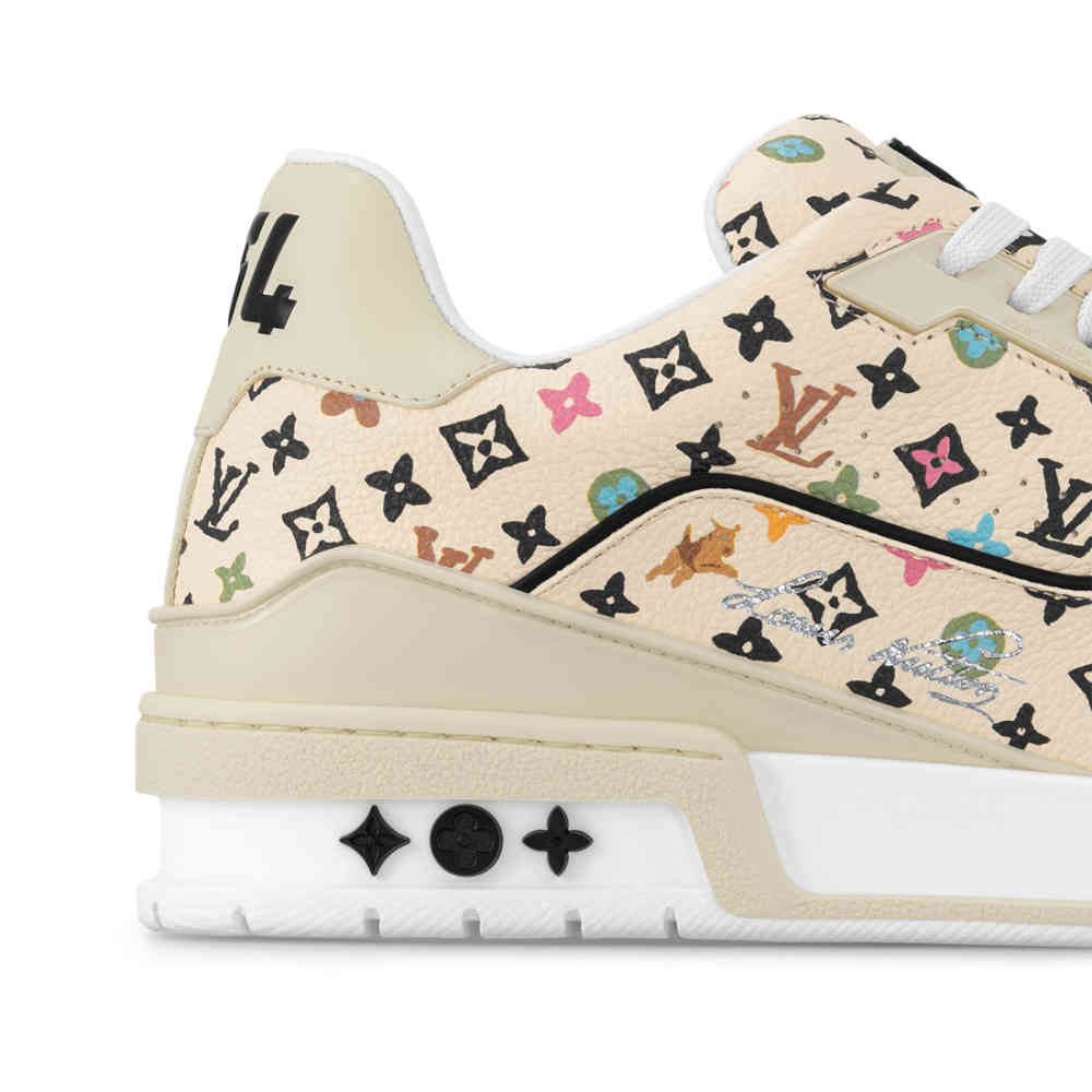 Louis Vuitton White Premium Quality Sneakers-3