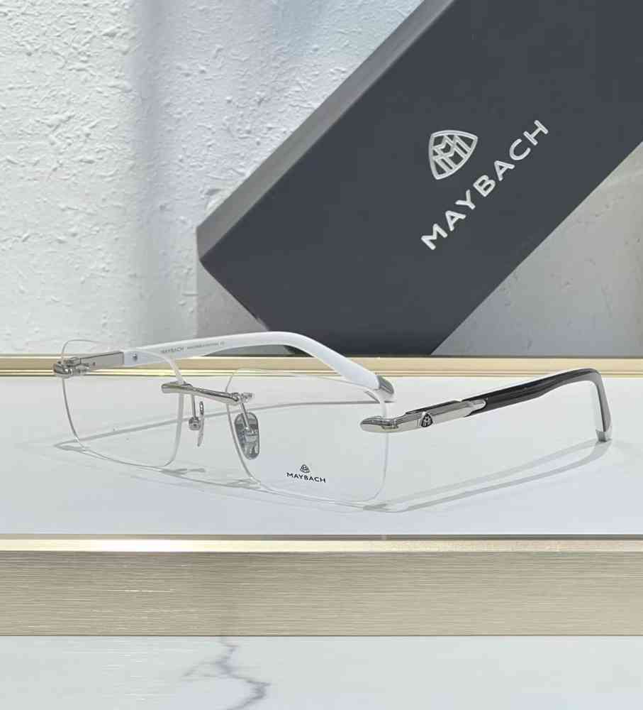 Silver Maybach Golden Luxury Frameless Sunglasses