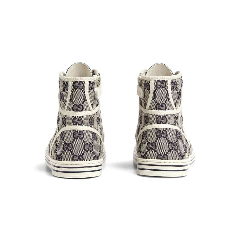 Gucci White & Brown Premium Quality Sneakers-thumb-4