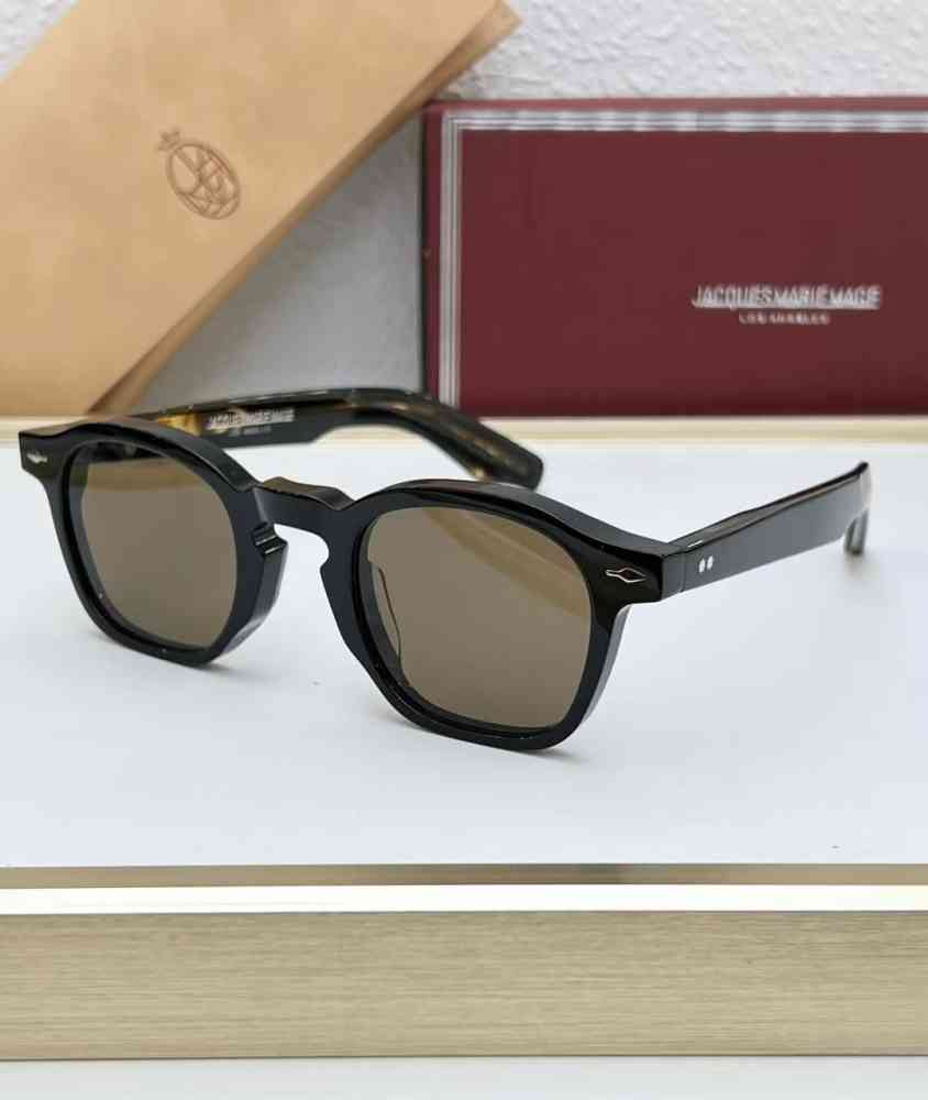 Brown Jacques Marie Mage Black Luxury Sunglasses