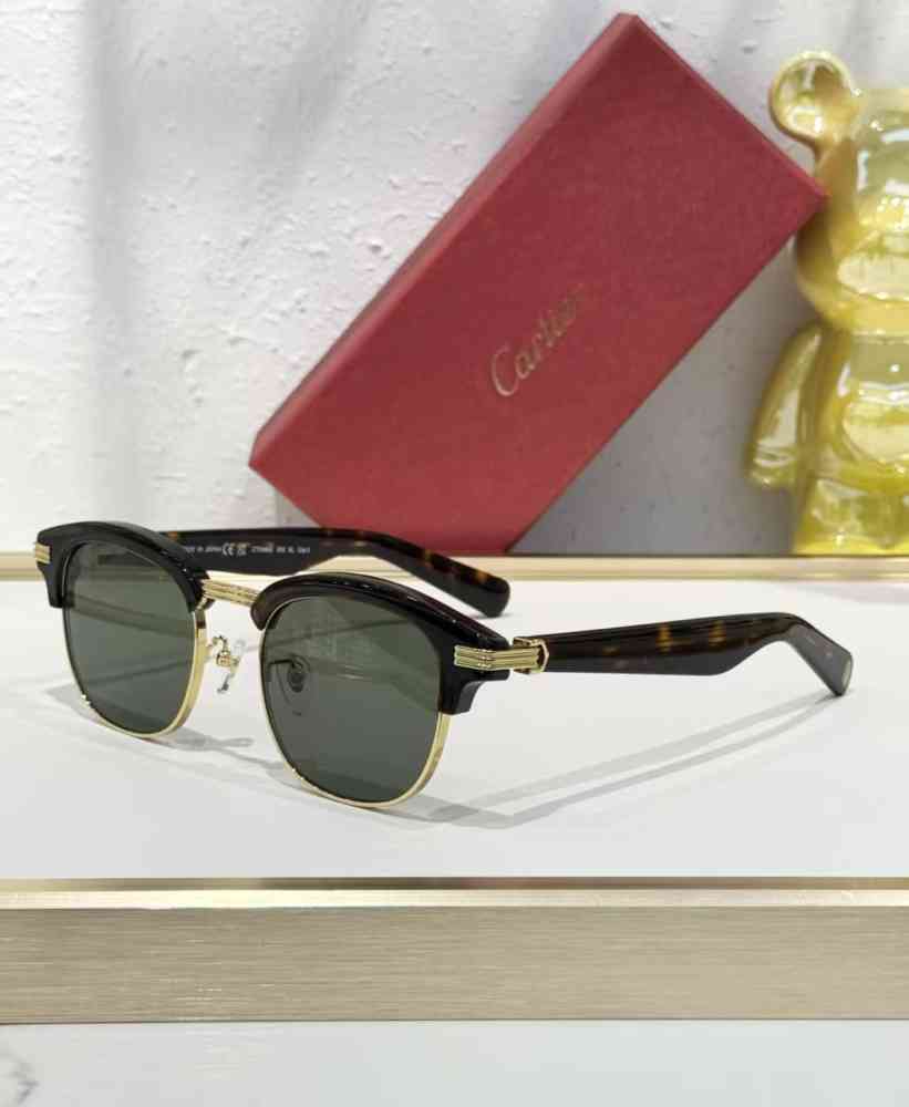 Grey Cartier Black Luxury Sunglasses