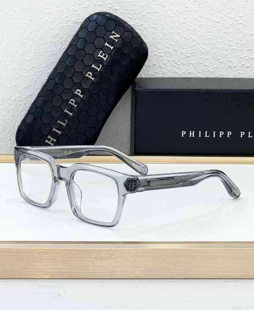 White Philipp Plein White/Golden Luxury Sunglasses