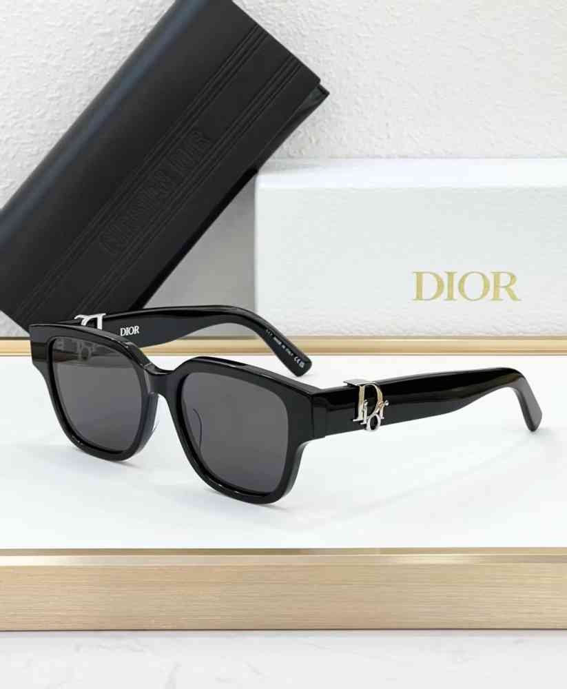 Black Dior Brown Luxury Sunglasses