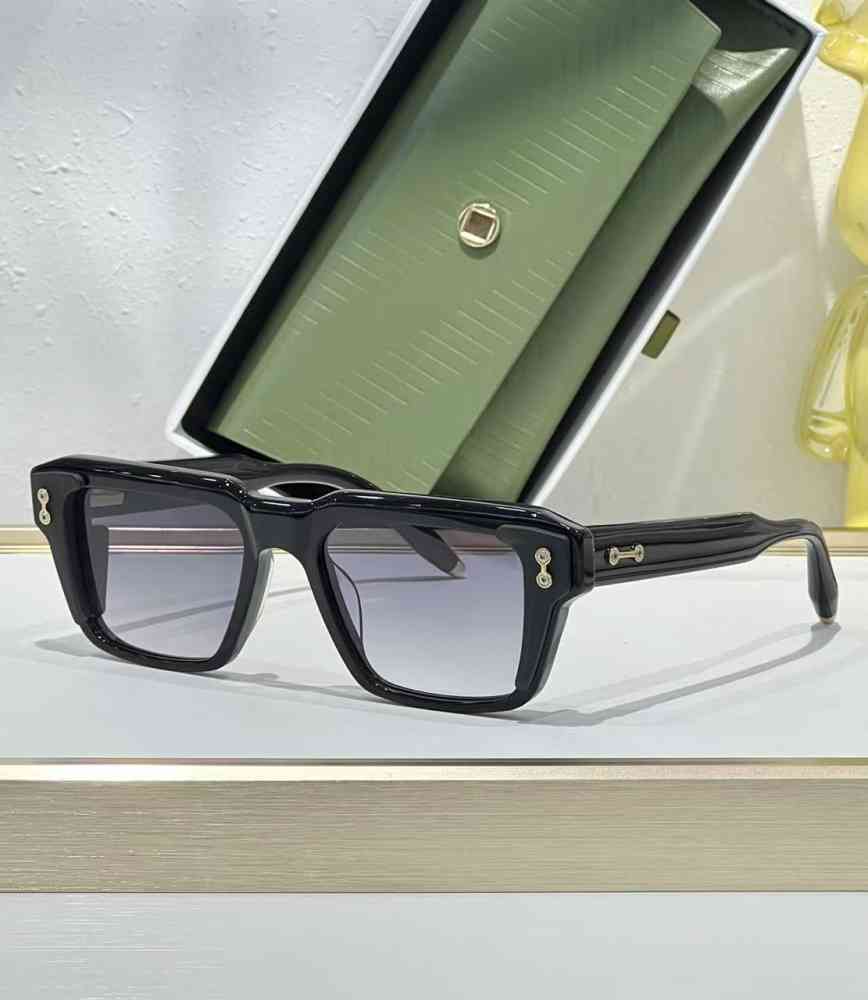 Black Akoni Herculas Black/Blue Luxury Sunglasses