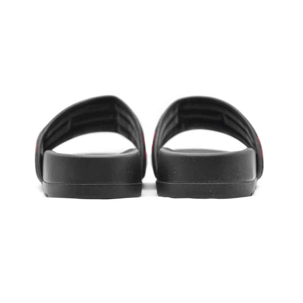 Gucci GG Canvas Black/Red Mens Flip-flops-3