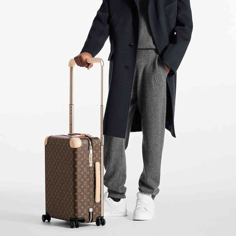 Louis Vuitton Cream Premium Cabin Trolley Bag-8