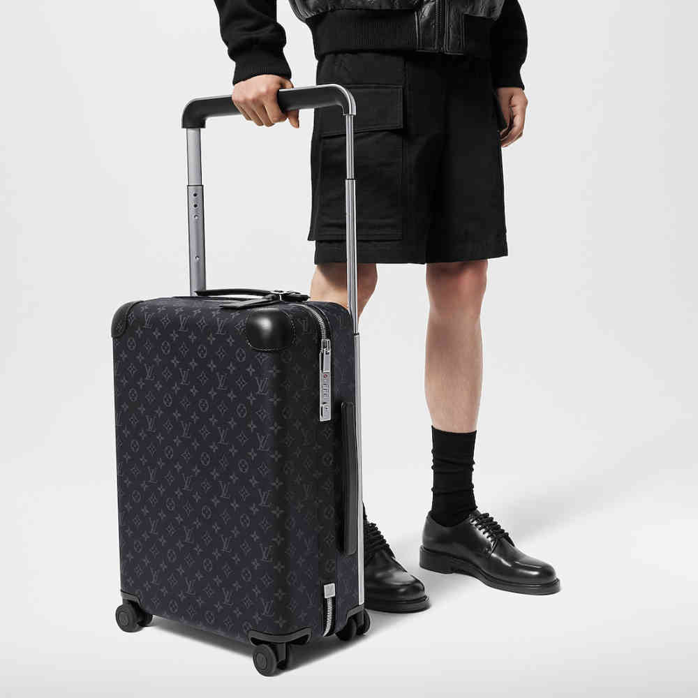 Louis Vuitton Black Premium Cabin Trolley Bag-8