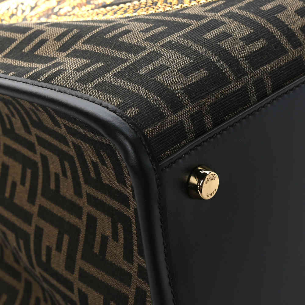 Fendi  X Versace Fendace Sunshine Shopper Large Tote Bag-4