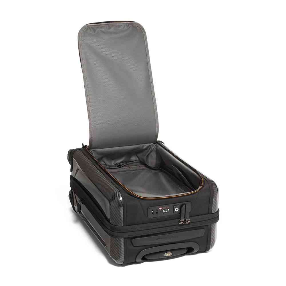 Tumi Black Mclaren Aero International Expandable Premium Trolley Bag-thumb-3