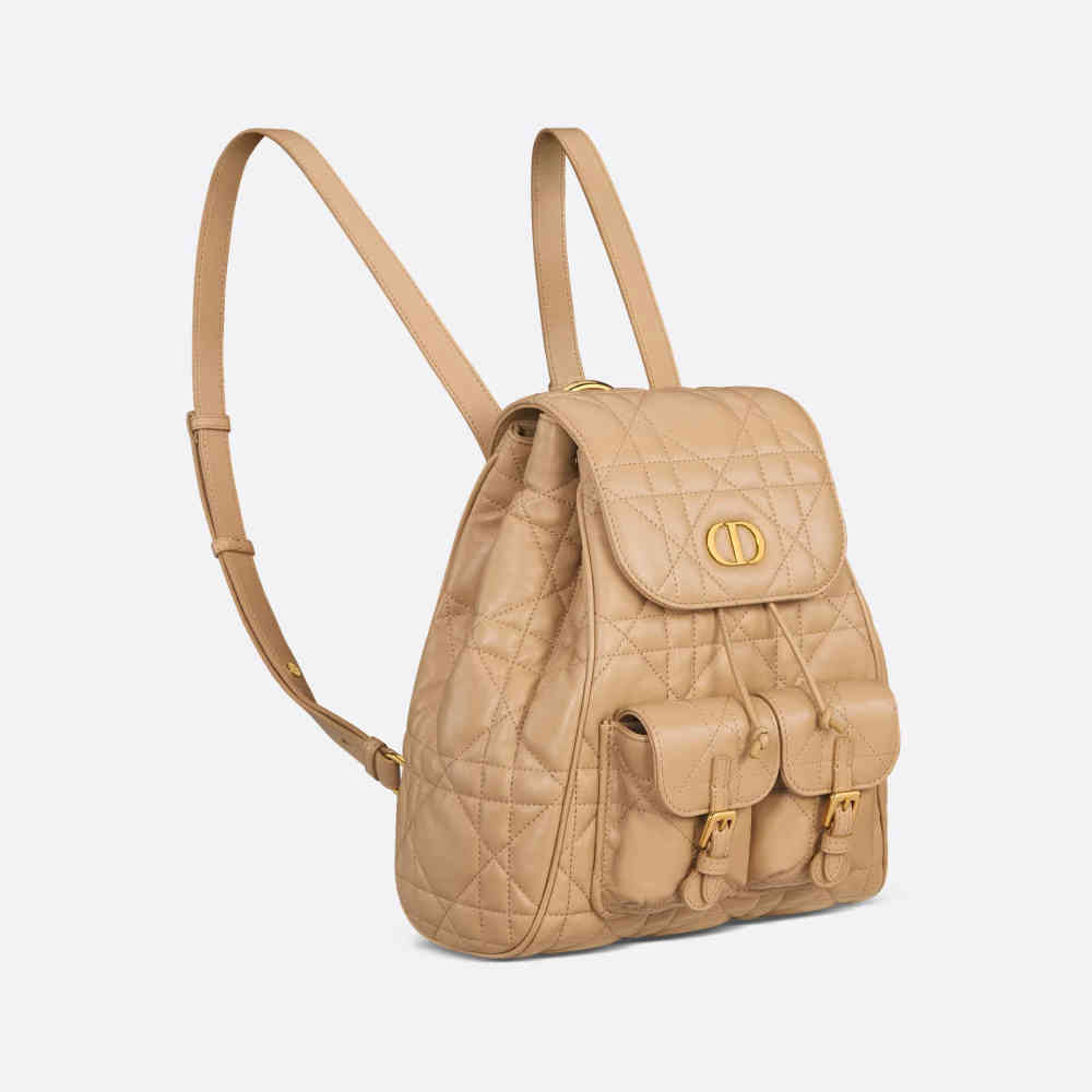 Christian Dior Brown Premium Backpack-thumb-1