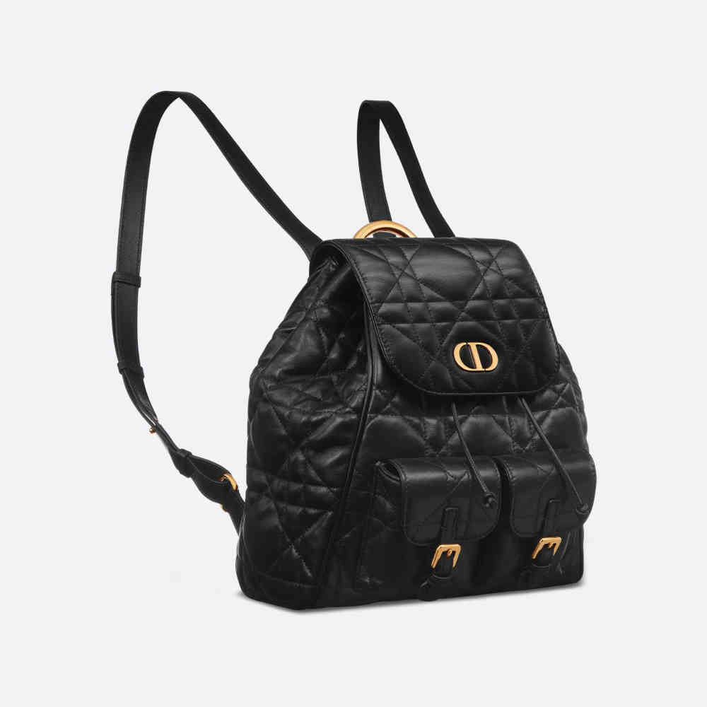 Christian Dior Black Premium Saddle Bag-1