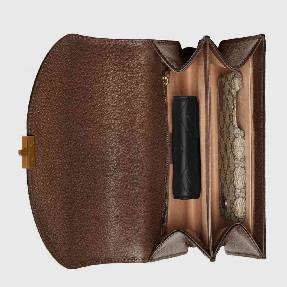Gucci Ophidia Web Beige Handbag-thumb-6