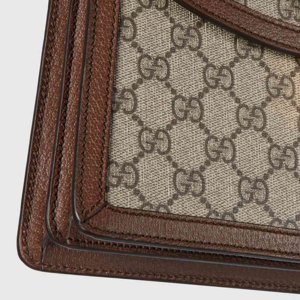 Gucci Ophidia Web Beige Handbag-thumb-4