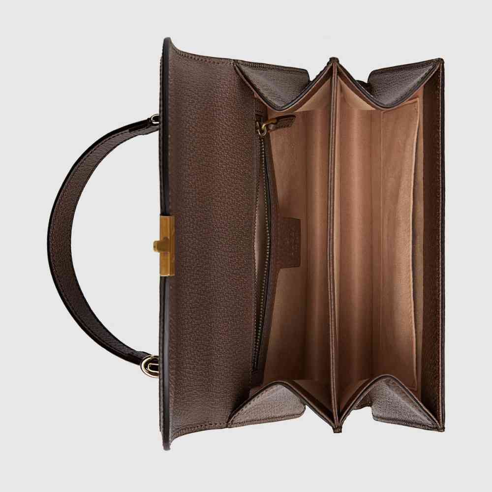 Gucci Ophidia Web Beige Handbag-thumb-7