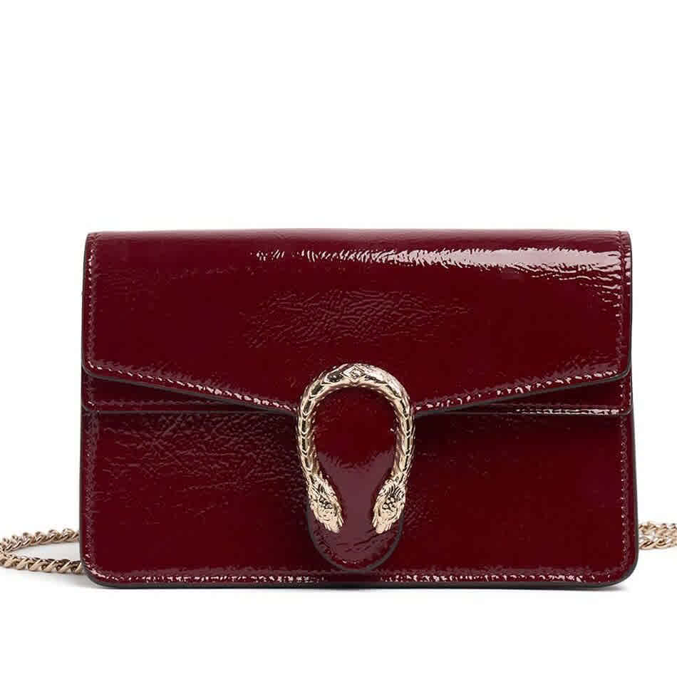Wine Gucci Golden Dionysus mini Sling Bag