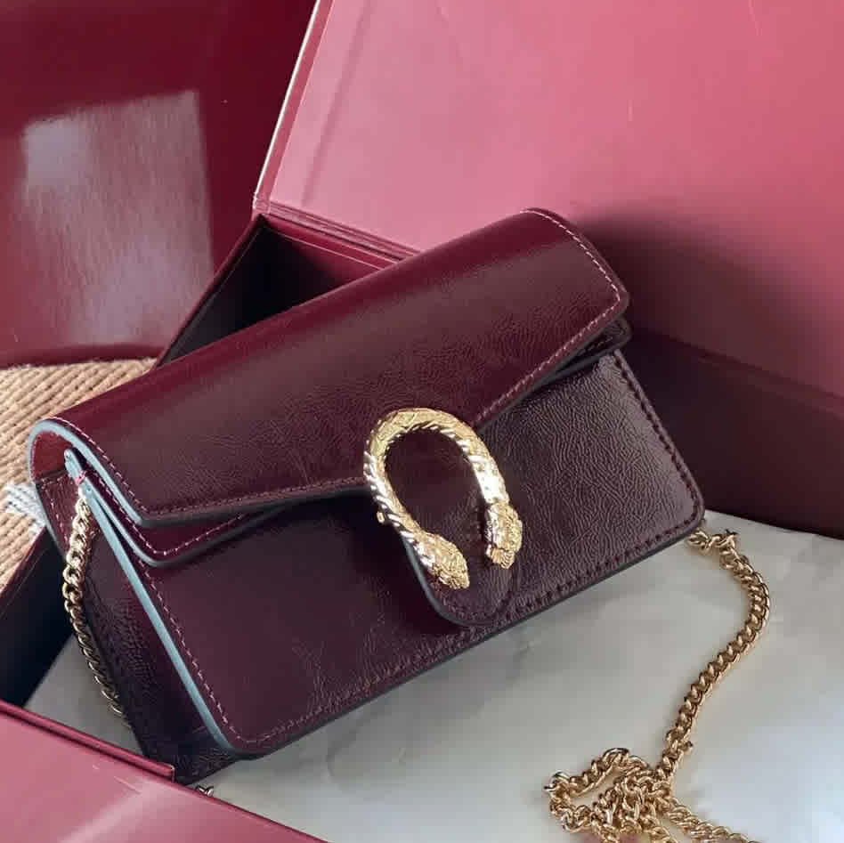 Gucci Wine Dionysus mini Sling Bag-thumb-1