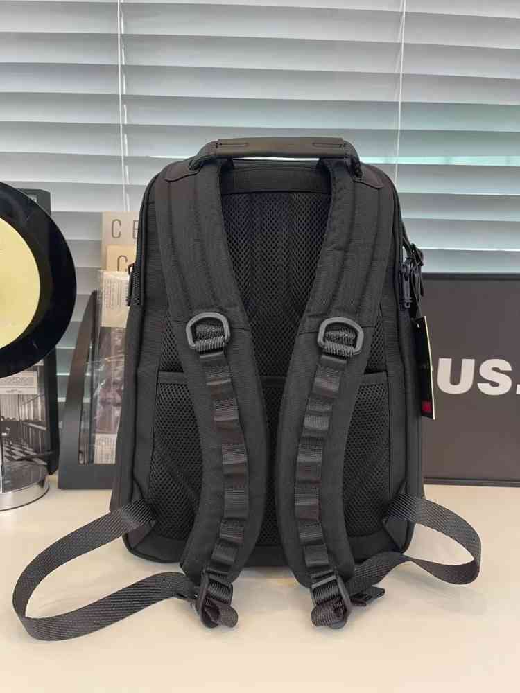 Tumi Alpha Bravo Navigation Black Backpack-thumb-3