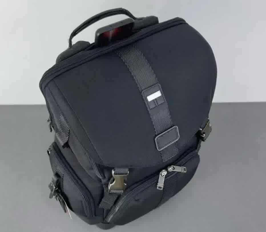 Tumi Alpha Bravo Black Backpack-thumb-4